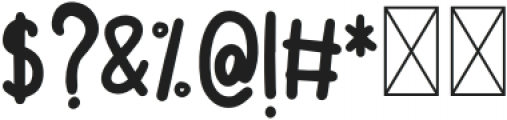 Koalakuu Regular otf (400) Font OTHER CHARS