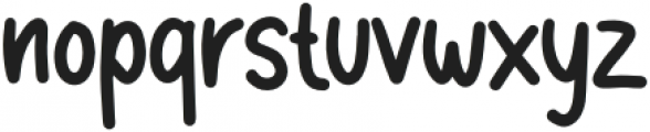 Koalakuu Regular otf (400) Font LOWERCASE