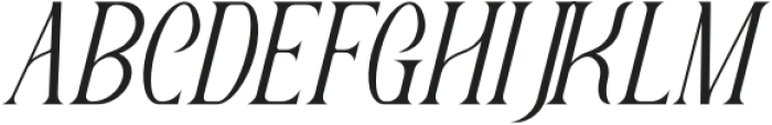 Koaliba Italic otf (400) Font UPPERCASE