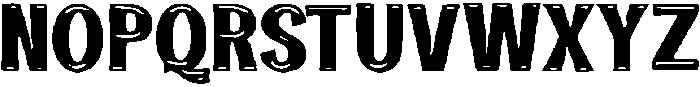 Kobizo ttf (400) Font UPPERCASE