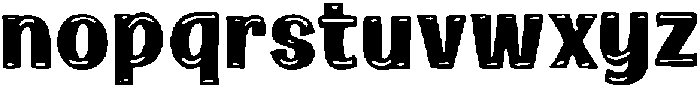 Kobizo ttf (400) Font LOWERCASE