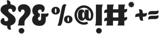 KodsHulling-Regular otf (400) Font OTHER CHARS