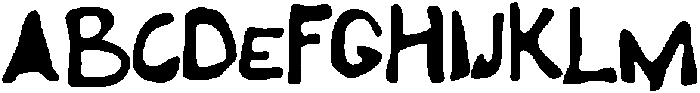 Koga Regular otf (400) Font UPPERCASE