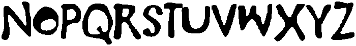 Koga Regular otf (400) Font UPPERCASE