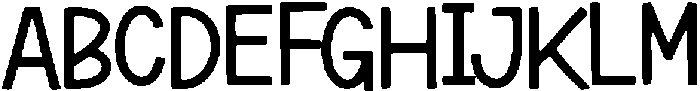 Koga ttf (400) Font UPPERCASE