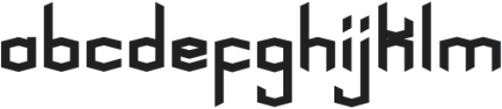 Kogapunk Regular otf (400) Font LOWERCASE