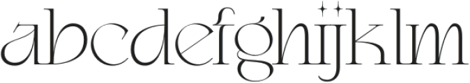 Kogare Book otf (400) Font LOWERCASE