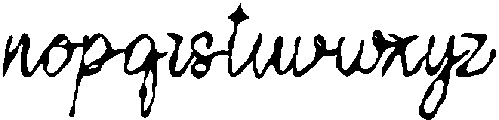 Kohaku Regular otf (400) Font LOWERCASE