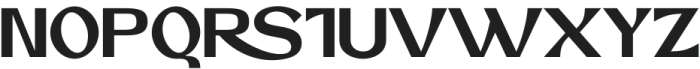 Kojak Display Regular otf (400) Font UPPERCASE
