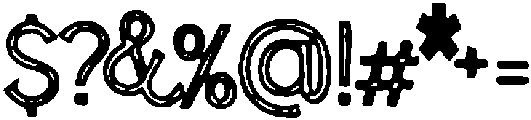 Kojuxi ttf (400) Font OTHER CHARS