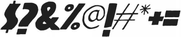 Kokoschka Oblique ttf (400) Font OTHER CHARS