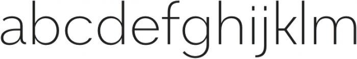 Kole Extra Light otf (200) Font LOWERCASE