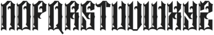 Kolger Regular otf (400) Font LOWERCASE