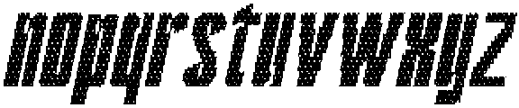 Kolinka Disco Italic otf (400) Font LOWERCASE