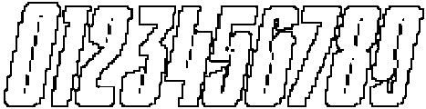 Kolinka Pixel Outline otf (400) Font OTHER CHARS