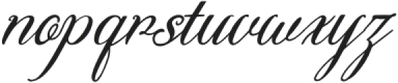 Kollegaly Rosalina Italic otf (400) Font LOWERCASE