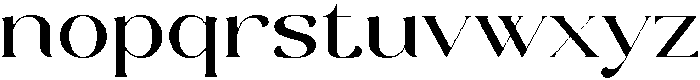 Kolwer Regular otf (400) Font LOWERCASE