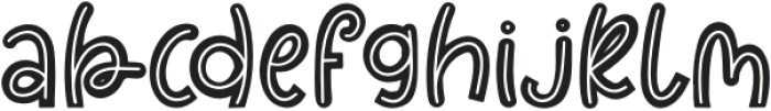 Komachi Wiggler Outline otf (400) FONT