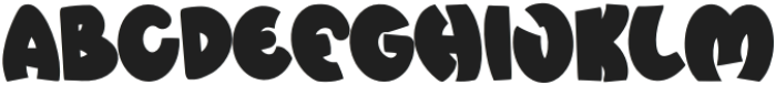 Komas Cartoon Regular otf (400) Font UPPERCASE