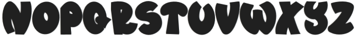 Komas Cartoon Regular otf (400) Font UPPERCASE