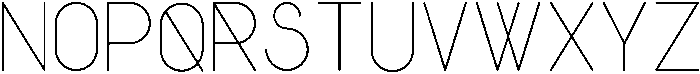 Komorebi Regular otf (400) Font LOWERCASE