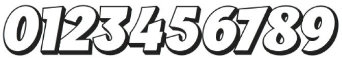 Komyca 3D Italic otf (400) Font OTHER CHARS