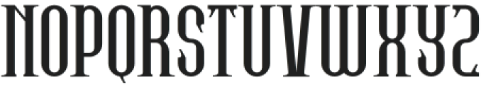 Konahox Regular otf (400) Font UPPERCASE