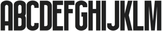 Kondenton Bold otf (700) Font UPPERCASE