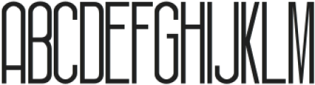 Kondenton Light otf (300) Font UPPERCASE