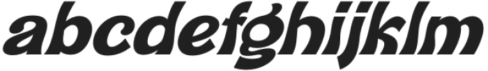 KonegaItalic-Regular otf (400) Font LOWERCASE