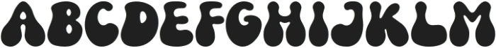 Kong Groovy otf (400) Font UPPERCASE