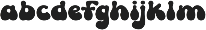 Kong Groovy otf (400) Font LOWERCASE