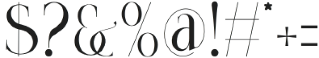 Kongli Regular otf (400) Font OTHER CHARS