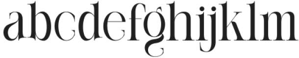 Kongli Regular otf (400) Font LOWERCASE