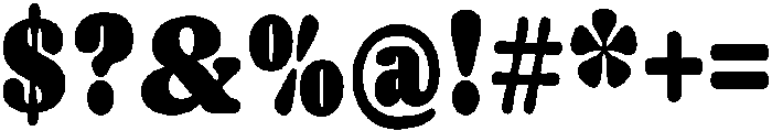 Kongo Regular otf (400) Font OTHER CHARS