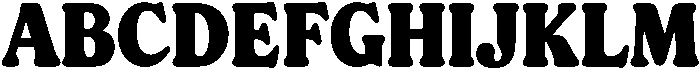 Kongo Regular otf (400) Font UPPERCASE