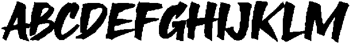 Konoha Onesia otf (400) Font UPPERCASE