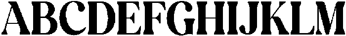 Konstan Regular otf (400) Font UPPERCASE