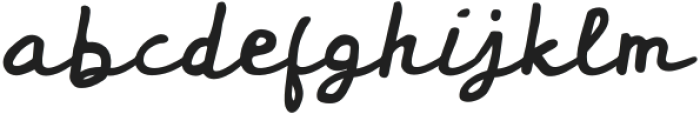 Kooja Luigh Script otf (400) Font LOWERCASE