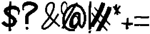 Kooky Regular otf (400) Font OTHER CHARS