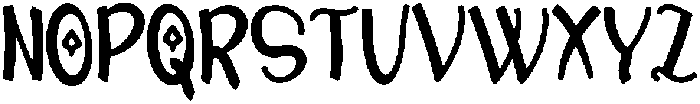 Kooky Regular otf (400) Font UPPERCASE