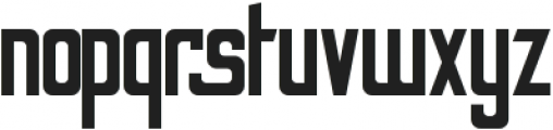 Kooper Solid Regular otf (400) Font LOWERCASE