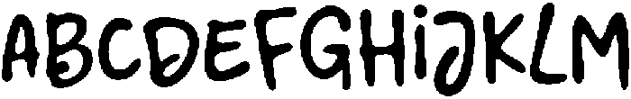 Koperd Regular otf (400) Font UPPERCASE