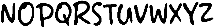 Koperd Regular otf (400) Font UPPERCASE