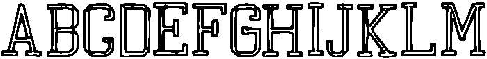 Kopuxi ttf (400) Font UPPERCASE