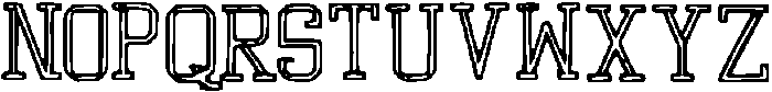 Kopuxi ttf (400) Font UPPERCASE