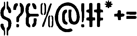 Koramilo Inkbleed otf (400) Font OTHER CHARS