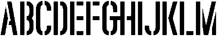 Koramilo Regular otf (400) Font UPPERCASE