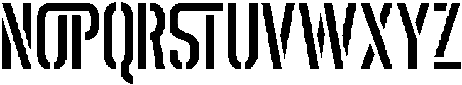 Koramilo Regular otf (400) Font UPPERCASE