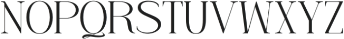Kordano Regular otf (400) Font UPPERCASE